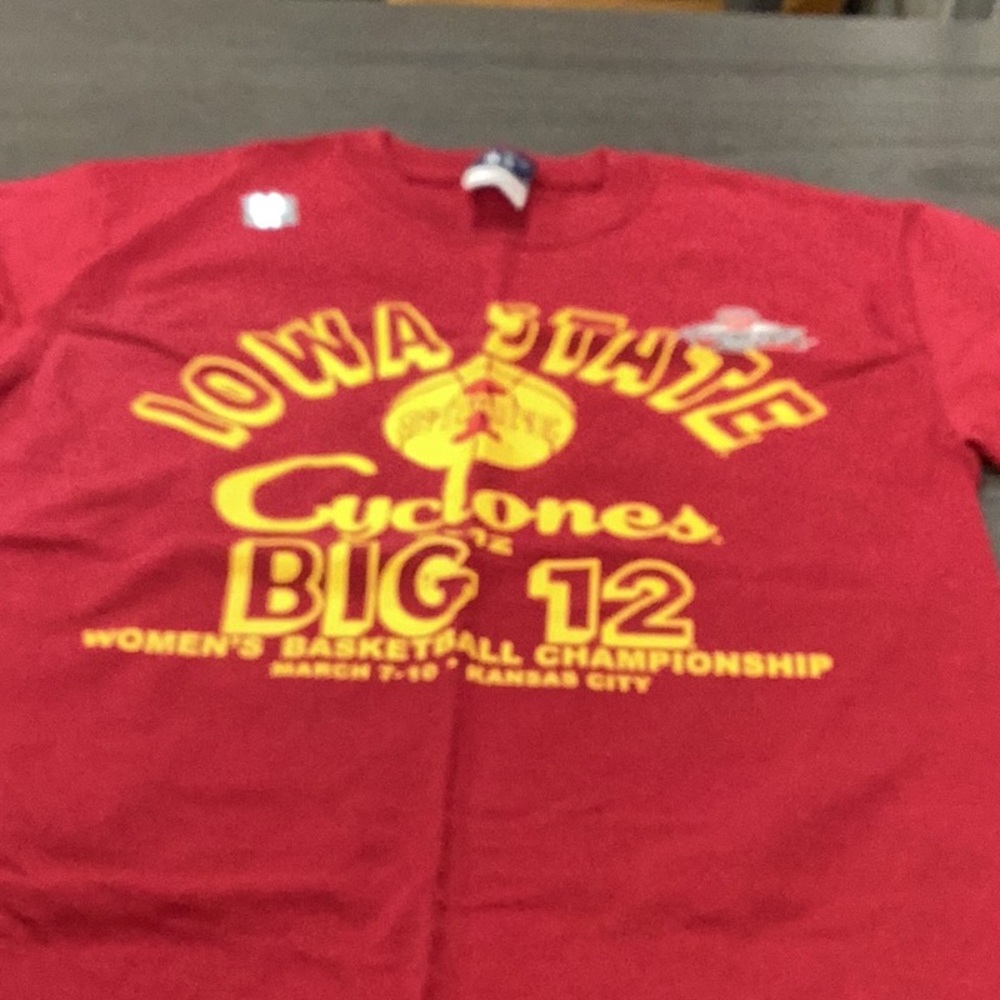New Iowa State Cyclones Red T-Shirt